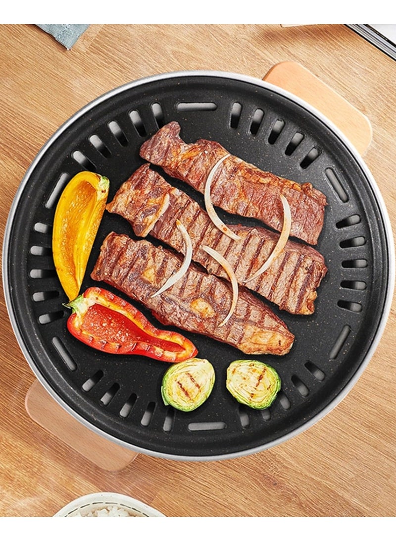 general Portable BBQ Barbecue Grill - Tabletop Charcoal Grill Stainless Steel Smoker BBQ - Compact BBQ Grill for Outdoor/Indoor,Picnic,Garden,Terrace,Camping,Travel,RV Barbecue - Image 5