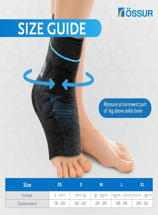 Ossur Össur FormFit® Pro Ankle Sleeve - 3D MotionTech™ Compression, Integrated Malleoli Pads, CoolVent™ Breathability, Secure FoldLock™ System - Ultimate Support & Comfort Right Large - Image 5