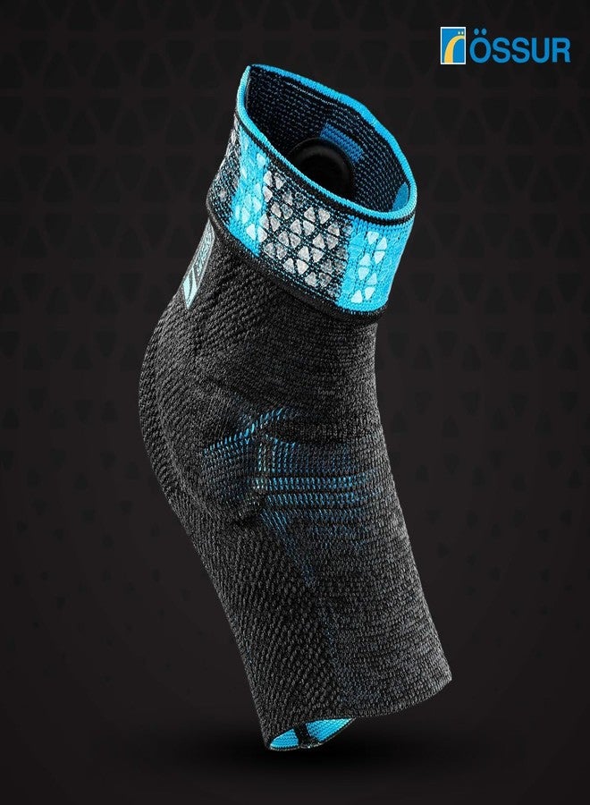 Ossur Össur FormFit® Pro Ankle Sleeve - 3D MotionTech™ Compression, Integrated Malleoli Pads, CoolVent™ Breathability, Secure FoldLock™ System - Ultimate Support & Comfort Right Large - Image 4