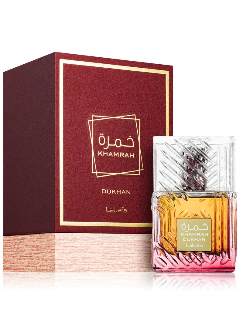 Lattafa Khamrah Dukhan Eau de Parfum For Men - 100ml - Image 1