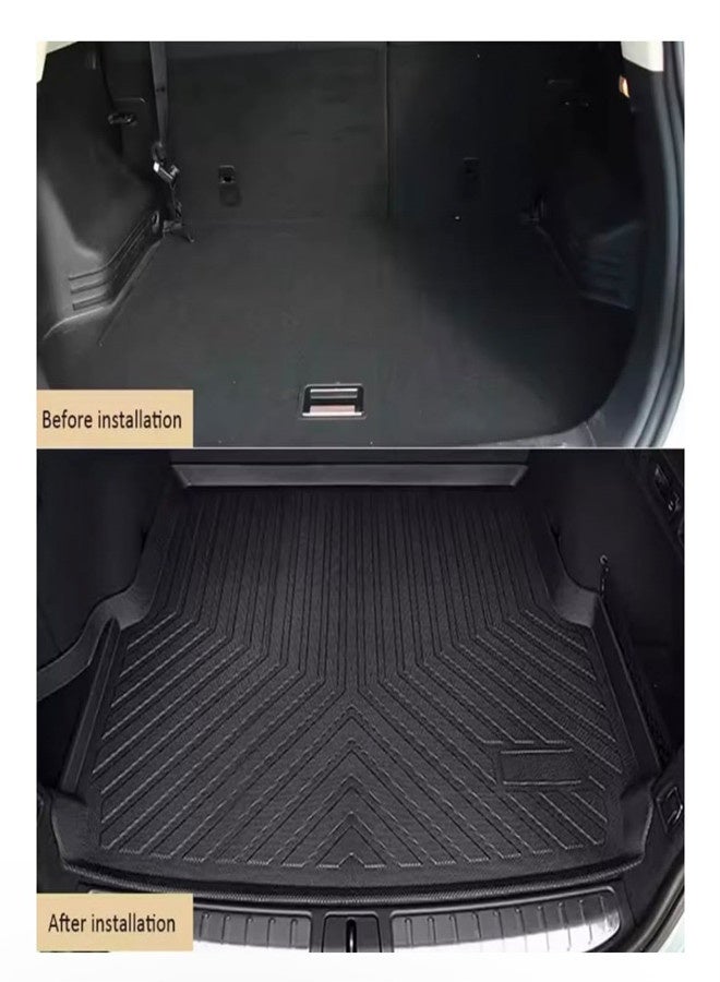 Cargo Liner Trunk Mat for Toyota Prado Land Cruiser 150, Rear Trunk Mat for Prado 150 2010-2023 Models, Black, Custom Fit Boot Tray - Image 3