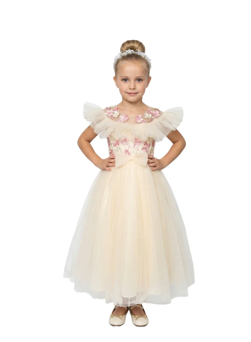 Bidani Cream Princess Gown