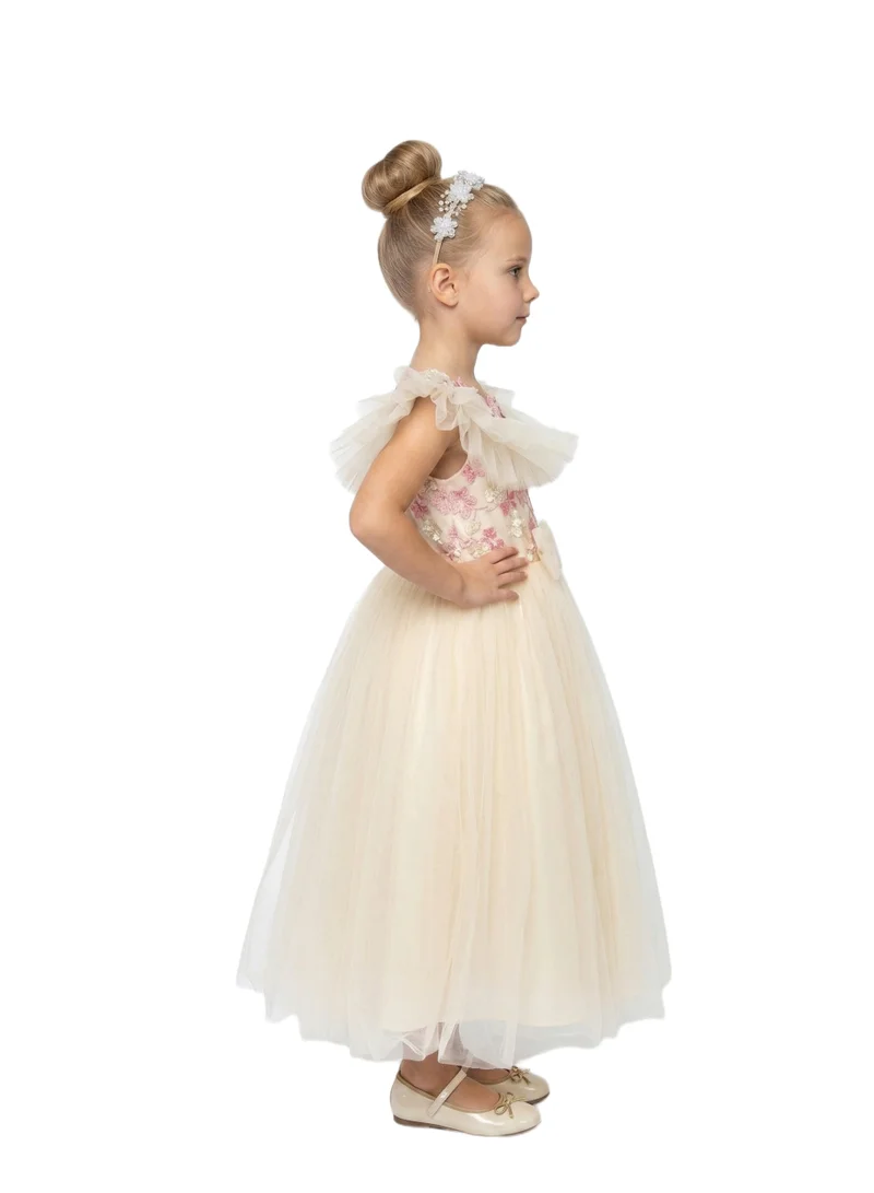 Bidani Cream Princess Gown