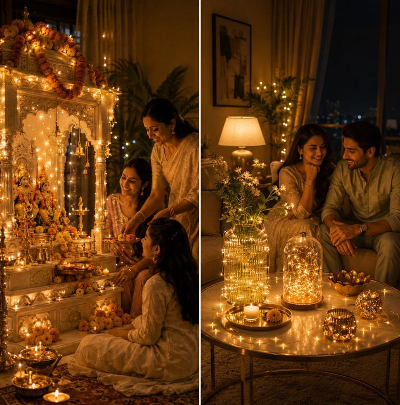 Dunekart 12-Pack Micro LED Fairy Lights – Battery-Powered Copper Wire String Lights with 20 LEDs Each for Bedroom, Wedding, Christmas & Party Décor, Warm White - Image 2
