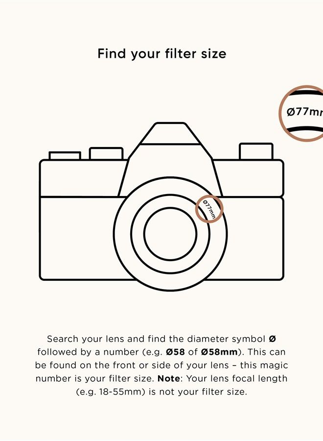 Urth 62mm Magnetic Lens Filter Caps - Image 2