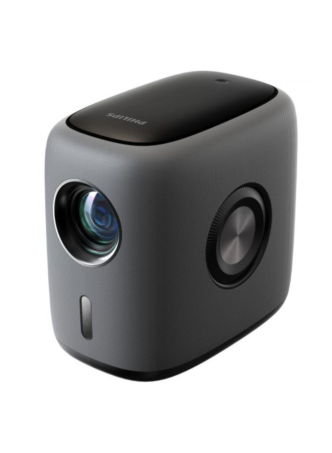Philips NeoPix 950 Smart Projector, 150" in True FULL HD 1080p, Innovative 2LCD Technology, 2x12 Watts Stereo Speakersm, Google TV Streaming Device, NPX950/INT NPX950/INT black - Image 1