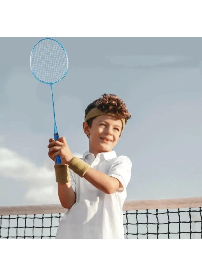Arabest Badminton Set 2 Player Badminton Rackets Lightweight Badminton Racquet with 3 Shuttlecocks and 1 Carrying Bag, Badminton Backyard Games for Outdoor, Garden, Beach, Family Fun Game - Image 2