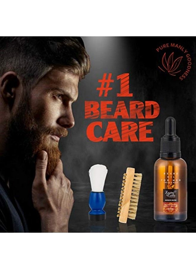 Rachelle Parker - Birthday Spa Gift Basket For Men. Amber Musk Scented Spa Gift Set For Men 100% Natural & Paraben Free. Holiday Relaxation Gift For Men Husband Boyfriend (Just For You Tag) - Image 1