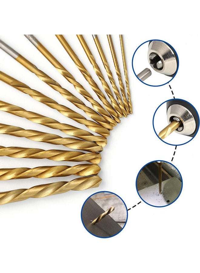 NIBEMINENT 13-Piece Drill Bit Set Multicolour 13 x 1.8 8.5cm - Image 2