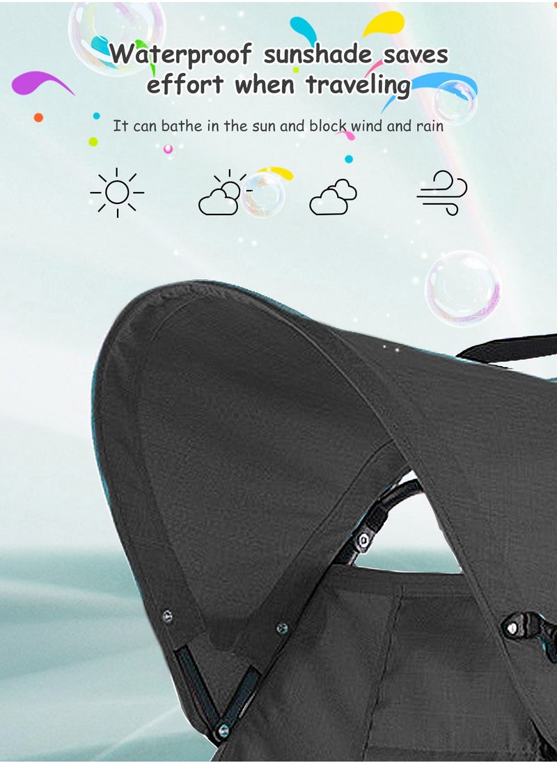 MaBaby - Baby Toddlers Lightweight Strollers, Travel Stroller For Easy Fold, Single Stroller With Canopy - Image 1