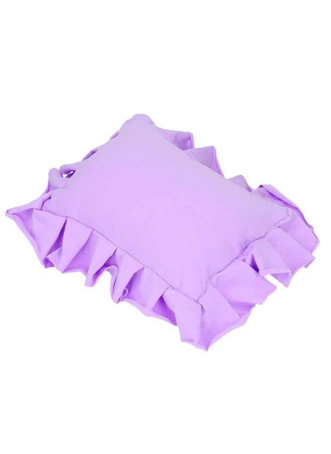 Thoraya Newborn Baby Photo Photography Props Shooting Pillow for Spring Summer Autumn WinterLight Purple  - Image 3