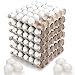 Seematn 180 Pcs White Plastic Eggs Paintable Easter Eggs with Paper Trays for DIY Crafts Easter Hunts Party Favors Basket Fillers White - Image 2