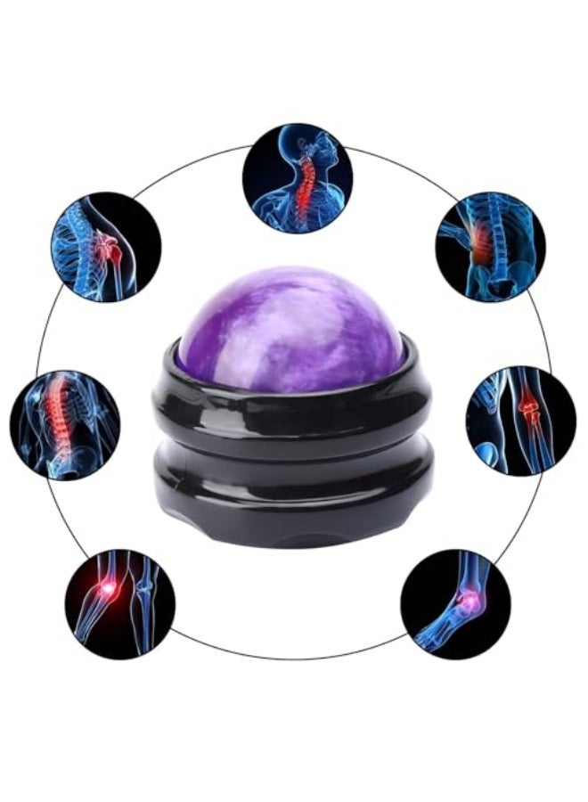 جهاز تدليك الكرة من Joyzzz، مدلك أسطواني، كرة تدليك، مدلك للرقبة لعلاج العضلات المؤلمة، الكتفين، الرقبة، الظهر، القدم، الجسم، أنسجة عميقة، نقاط تحفيز، عقد العضلات، تحرير اللفافة العضلية - Image 5