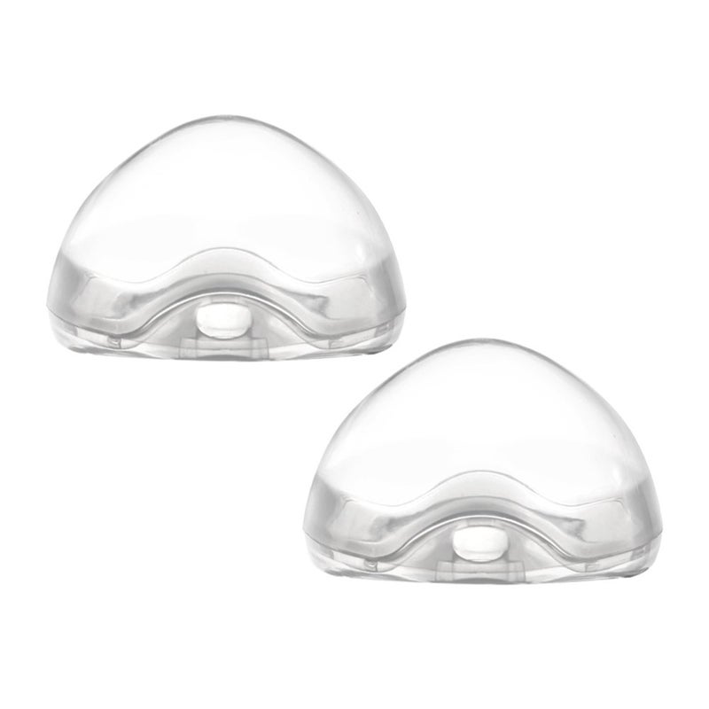 Accmor Pacifier Case, Pacifier Holder Case, Pacifier Container for Travel, BPA Free, Transparent, 3 Pack - Image 2