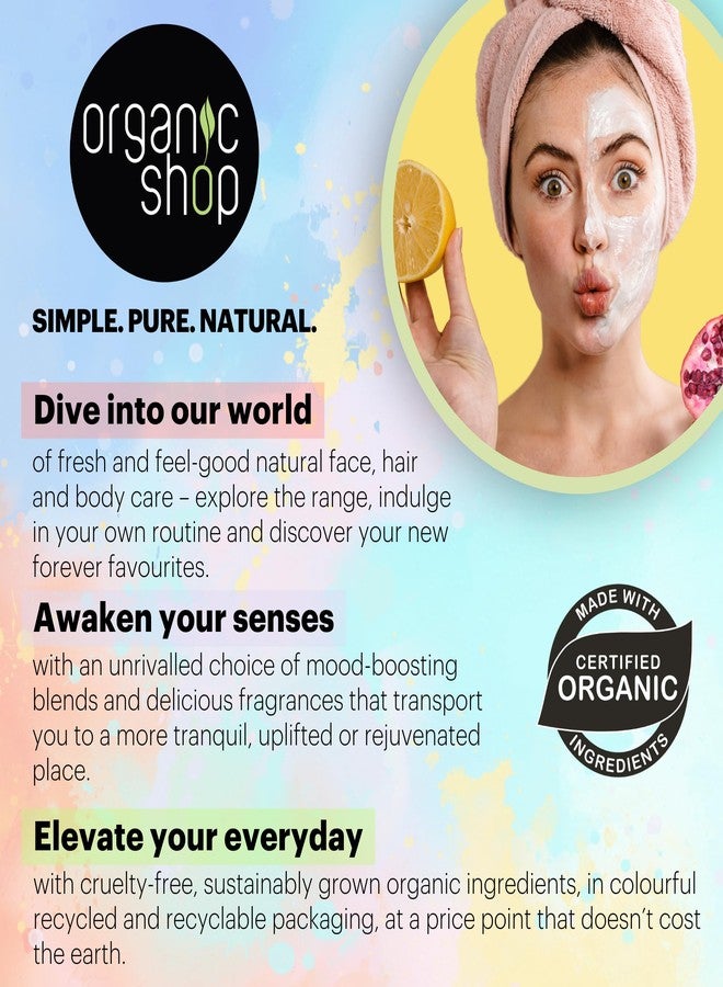 Organic Shop Body Scrub Natural Sicilian Orange and Sugar 250ml - Image 5