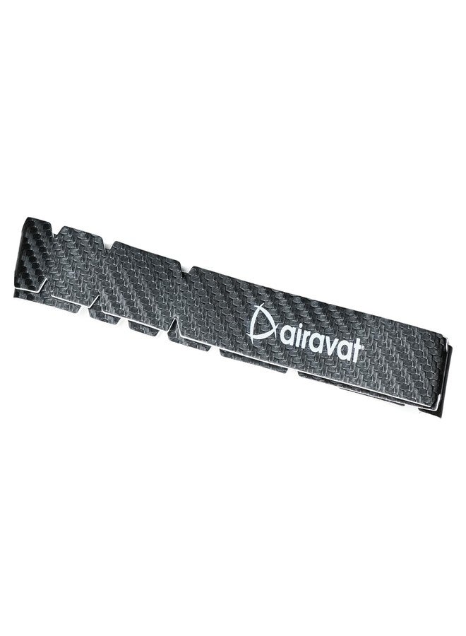 AIRAVAT شريط حماية حافة مضرب بيكلبول من إيرافات | شريط حماية حافة مضرب بيكلبول من ألياف الكربون 3K | مقاوم للتجاعيد | أسود | عرض واسع - Image 4
