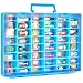 FULLCASE Case Compatible with 5 Surprise for Mini Brands Toys Series 14 Mystery Capsule Storage for Mini Mart Collection Organizer for CollectiblesCase Only Blue - Image 4