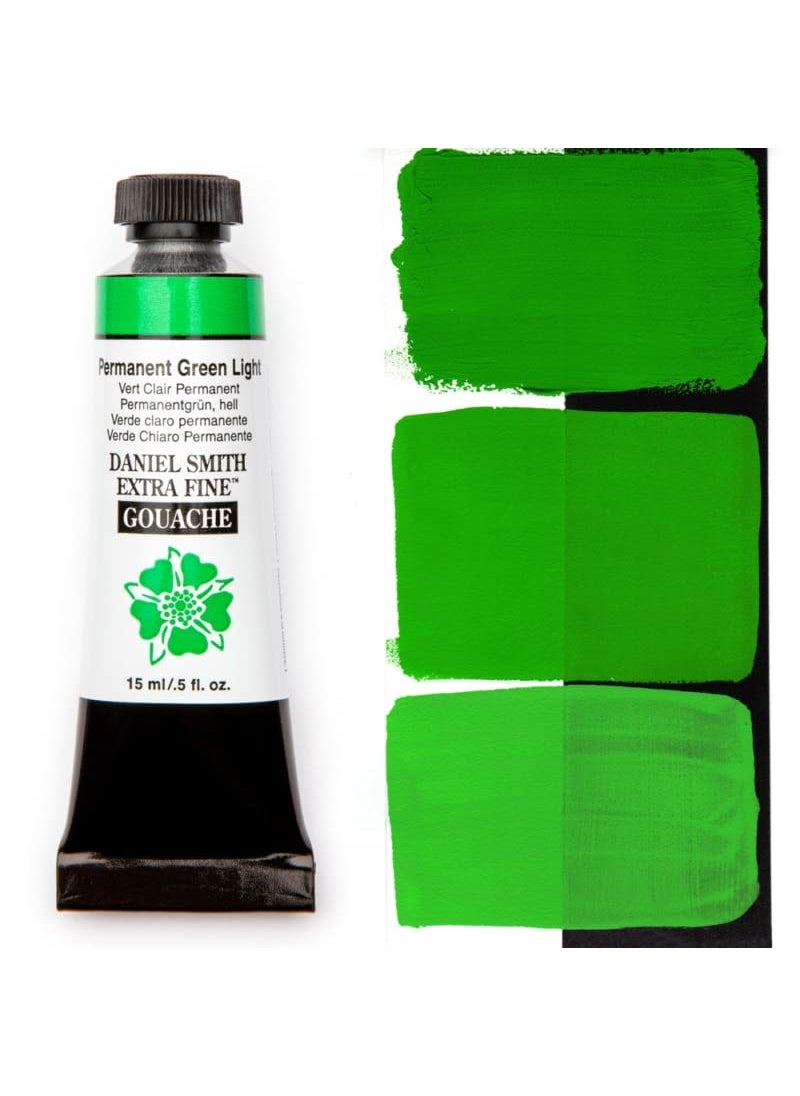 Daniel Smith - DANIEL SMITH EXTRA FINE GOUACHE COLOR 15ML (Permanent Green Light) - Image 1