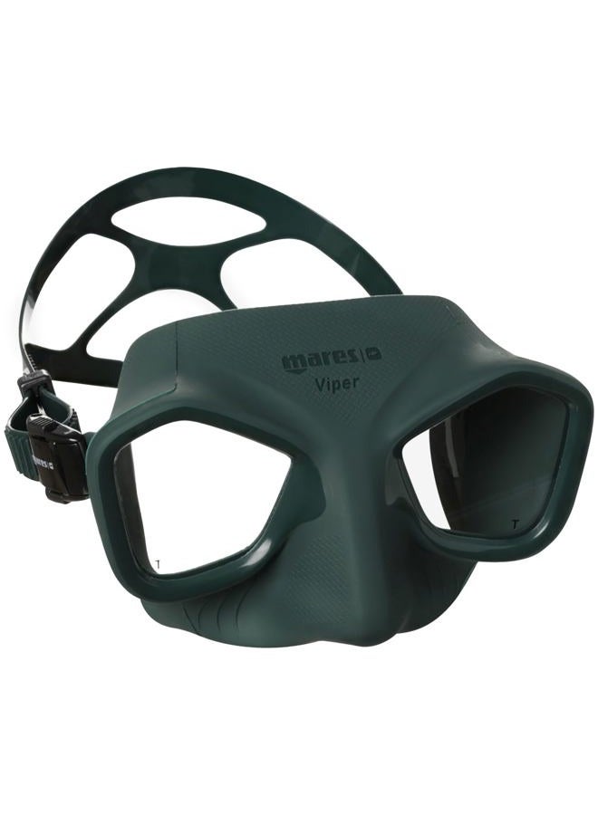 Mares Mask VIPER Mares Viper Diving Mask - Green/Black - Green/Black, One Size - Image 1