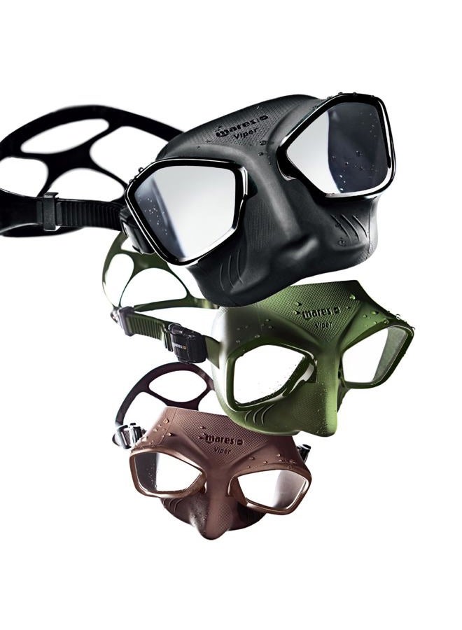 Mares Mask VIPER Mares Viper Diving Mask - Green/Black - Green/Black, One Size - Image 3