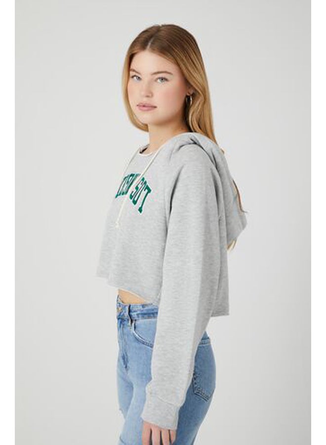 FOREVER 21 Embroidered Los Angeles Hoodie - Image 2