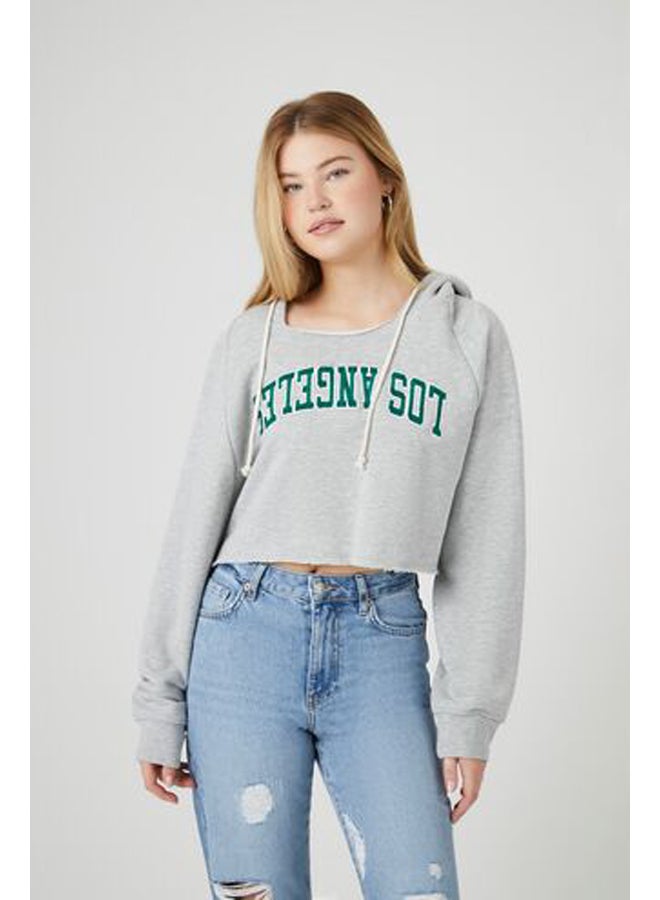 FOREVER 21 Embroidered Los Angeles Hoodie - Image 1