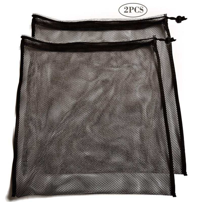 mike Mesh Equipment Bag Drawstring Storage Ditty Shoe Tennis Ball Bags Stuff Sack for Travel Outdoor Activity CA - Image 2
