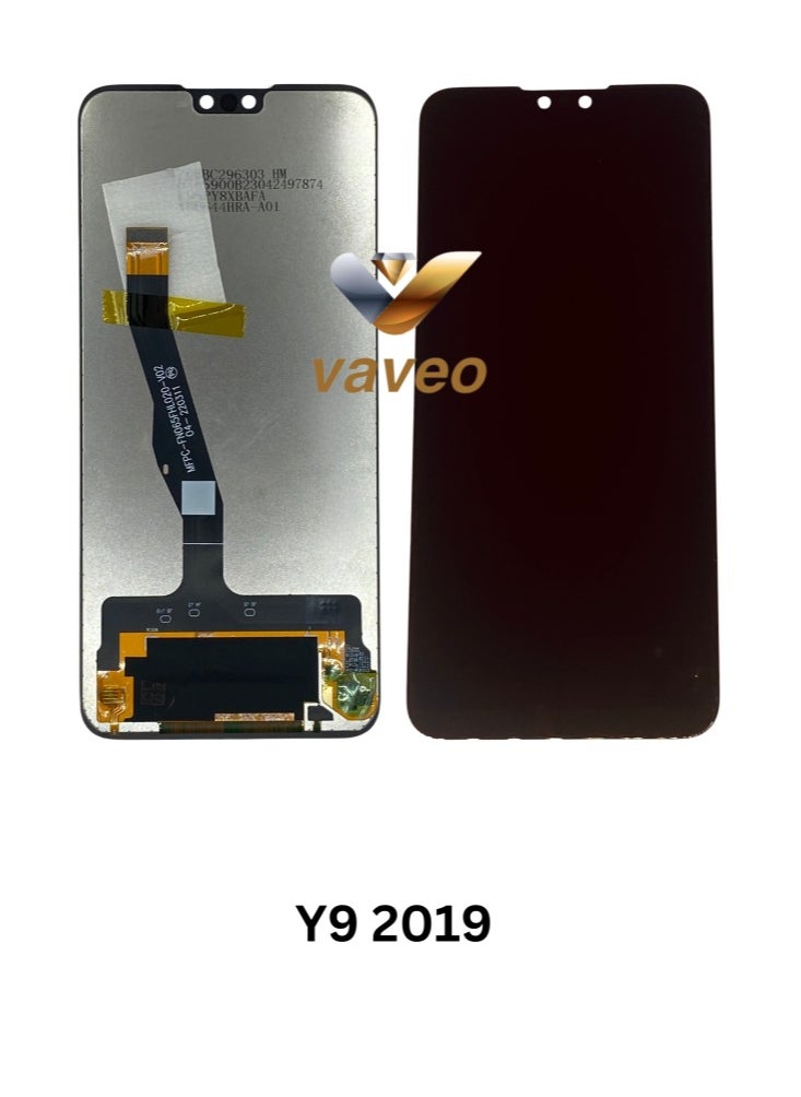 VAVEO - Replacement Screen for Huawei Y9 2019 Black JKM-LX1 VAVEO - Image 1