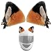 Luchike 1 Pair Cute Cat Ears Helmet Decorations Helmet Accessories Plush Helmet Ears Helmet Horns Helmet Embellishments Style 14 - Image 2