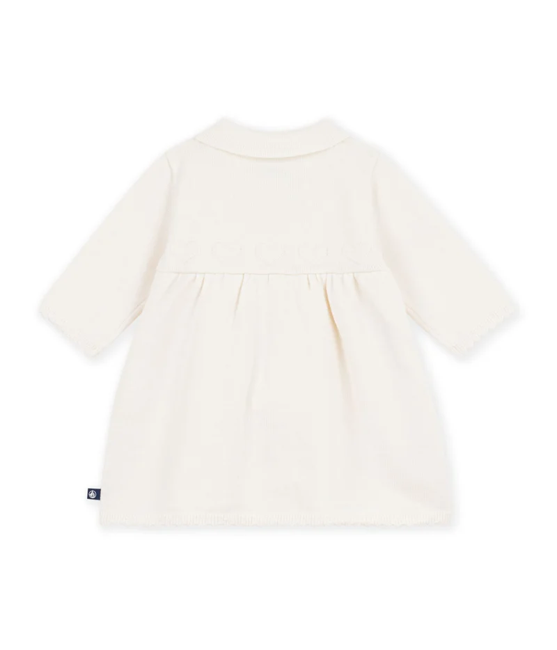 Petit Bateau Babies' Plain Knitted Dress