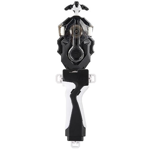 Esste Launcher and Grip, Battling Tops Burst B-184 Custom Bey Launcher LR Left Right Spin DB Layer System (Black Set) - Image 1