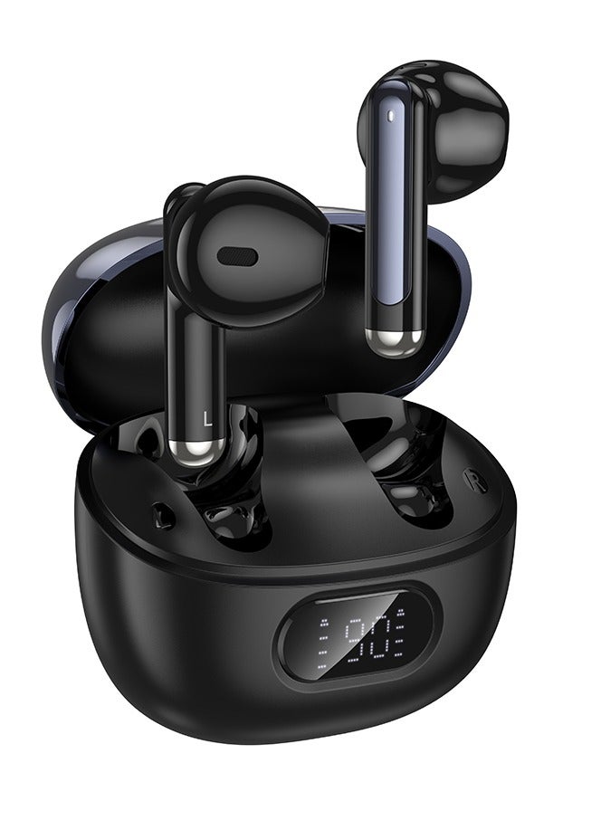 Hoco True Wireless Bluetooth 5.4 Headphones – EQ18 Earbuds with ANC + ENC & Portable Charging Case - Image 1