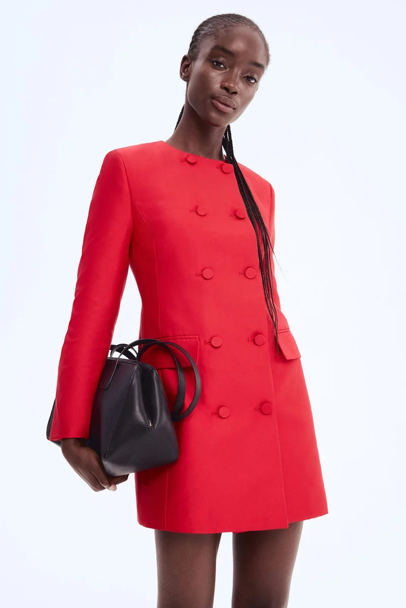 H&M Double-breasted blazer dress