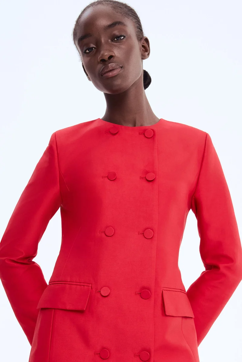 H&M Double-breasted blazer dress