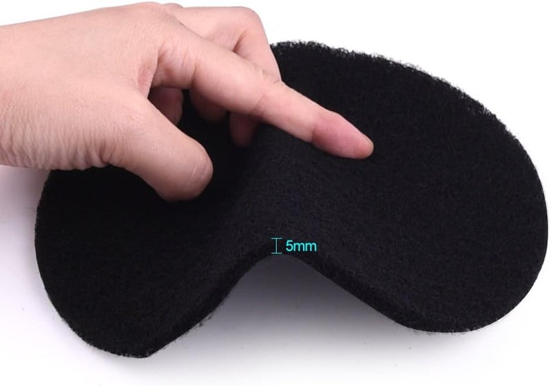 KUUQA 8 Pieces Compost Bin Filters for Kitchen Compost Pail Replacement Charcoal Filters 725 inches Round - Image 4