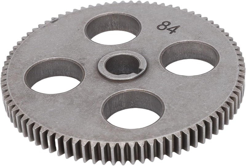 Metal Cutting Lathe Gear Accurate Polishing and Wear Proof Gear for Lathe 84 Teeth Replacement for MX-210 WM-210 220x750 Mini Micro Metal Cutting Machine - Image 1