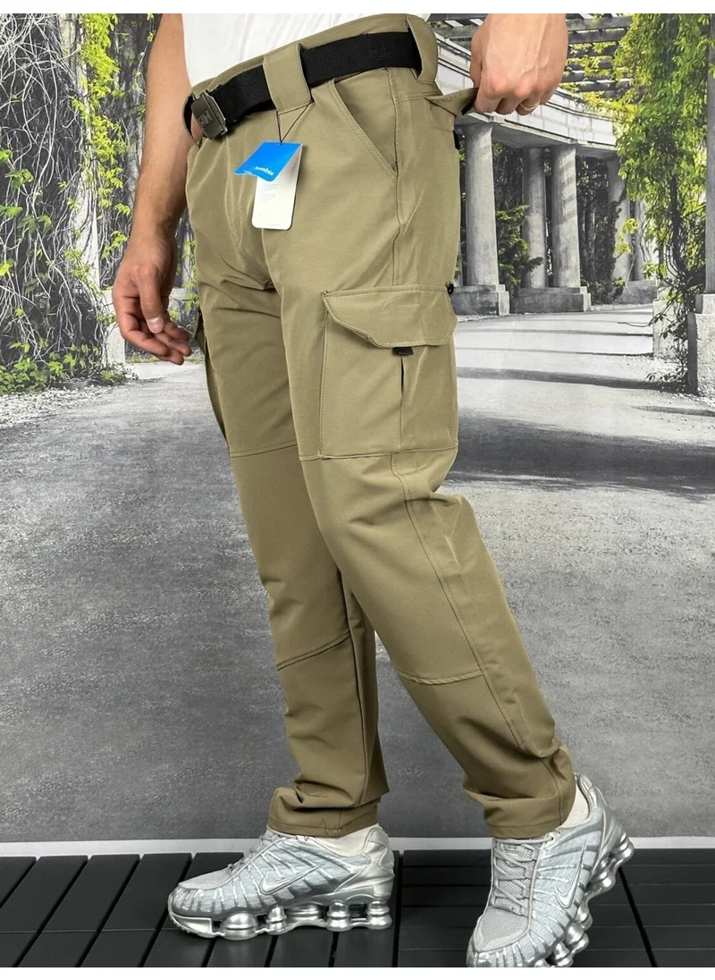 Abanuzoğlu Tactical Outdoor Cargocep Cargocep Comfortable Fit Summer Imported Fabric 7 Pocket Trousers