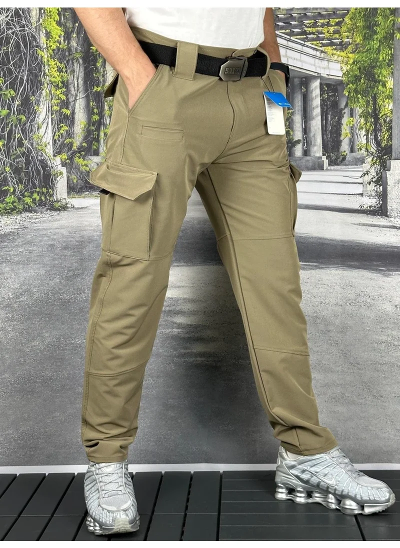 Abanuzoğlu Tactical Outdoor Cargocep Cargocep Comfortable Fit Summer Imported Fabric 7 Pocket Trousers