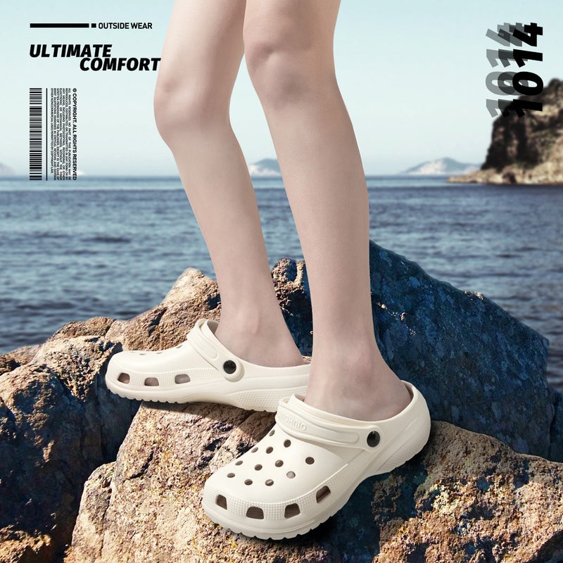 Women's EVA Clog Slippers 2024 New Summer Indoor/Outdoor Anti-Slip Breathable Beach Sandals Cloud-like Comfort - Image 2