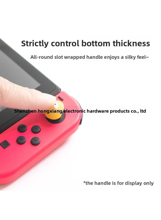 For Nintendo SWITCH Rocker Cap Ns Handle Lite Rocker Cap, Q Version Cheese Biscuit Series-Product Color:Black Cookies - Image 5