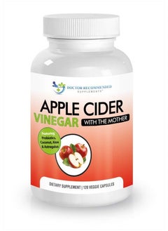 DOCTOR RECOMMENDED SUPPLEMENTS Apple Cider Vinegar Capsules - 100% Organic Apple Cider Vinegar Pills 1500 mg - Natural Digestion, Immune Booster Support & Cleansing Supplement with Probiotics - Made in The USA  - Image 2