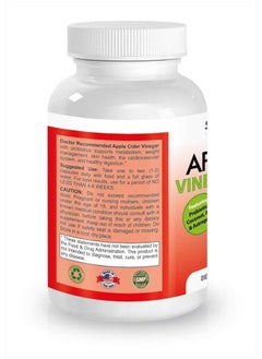 DOCTOR RECOMMENDED SUPPLEMENTS Apple Cider Vinegar Capsules - 100% Organic Apple Cider Vinegar Pills 1500 mg - Natural Digestion, Immune Booster Support & Cleansing Supplement with Probiotics - Made in The USA  - Image 4