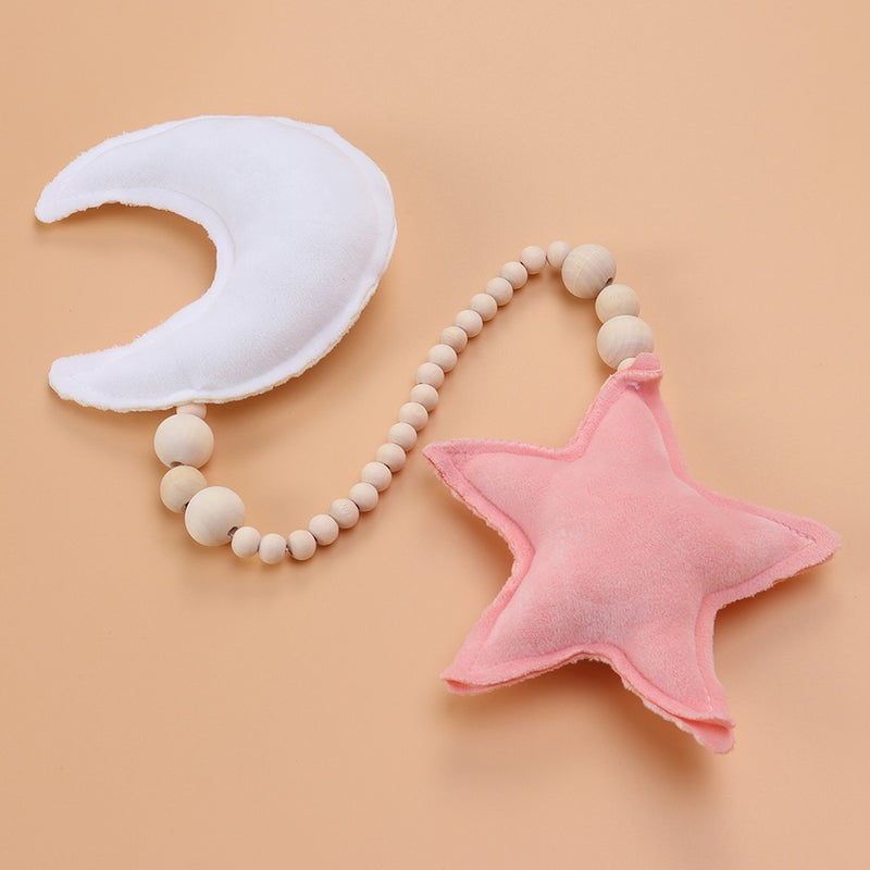 Beads String Hanging DIY Ornament Baby Crib Decor Props for Children (Random Color) - Image 2