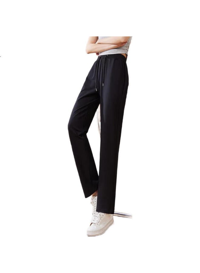 First Application Chushen Spring And Autumn Casual Pants Women'S Student Sports Pants Solid Color High Waist Straight Pants Simple Trousers Long Pants S13Kr1034 - Image 2