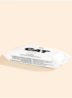Dog by Dr. Lisa Cat Wipes | Gentle & Effective Cat Grooming Wipes | Safe for Cats’ Skin | Odor Neutralizing & Cleaning Wipes | Ideal for Cat Hygiene & Freshness | All-Natural Formula  - Image 4