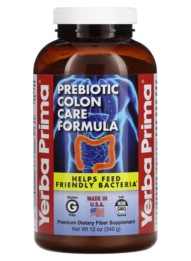 Yerba Prima Prebiotic Colon Care Formula 12 oz (340 g)