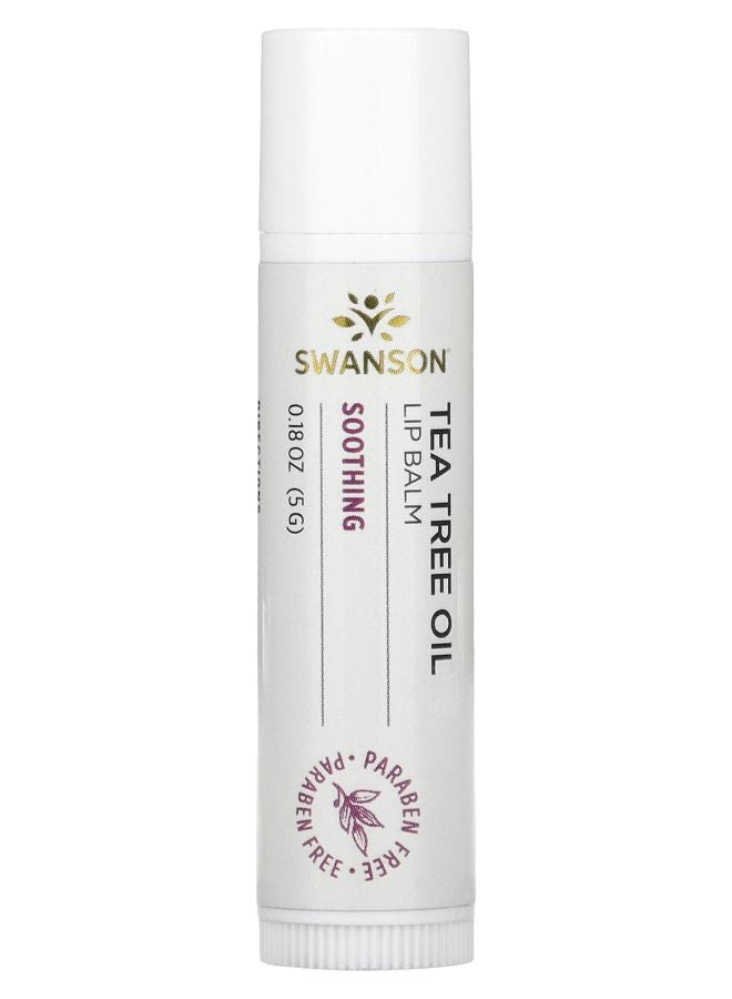 SWANSON Lip Balm Tea Tree Oil 0.18 oz (5 g)