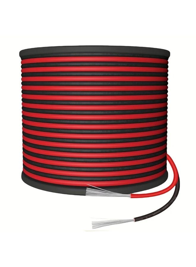 22AWG 2 Core Parallel Cable 1181 Inch Flexible Tinned Copper Wire For LED Power Cord - Image 2