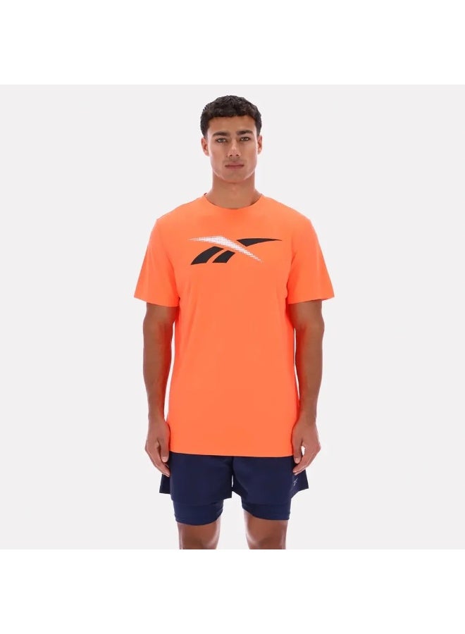 Reebok Running Ss Dotted Vector Tee - Image 1