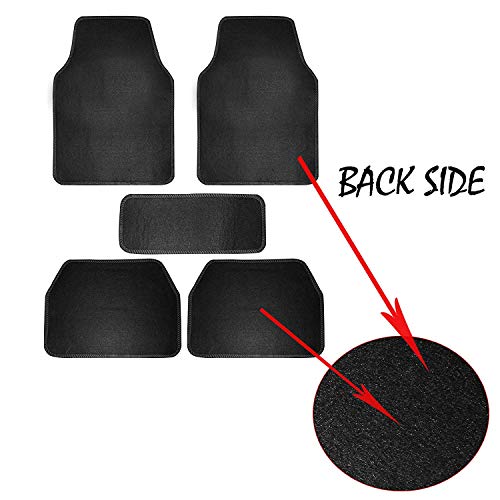 Carigiri Black Carpet Floor Car Mats for XUV 300 - Image 3